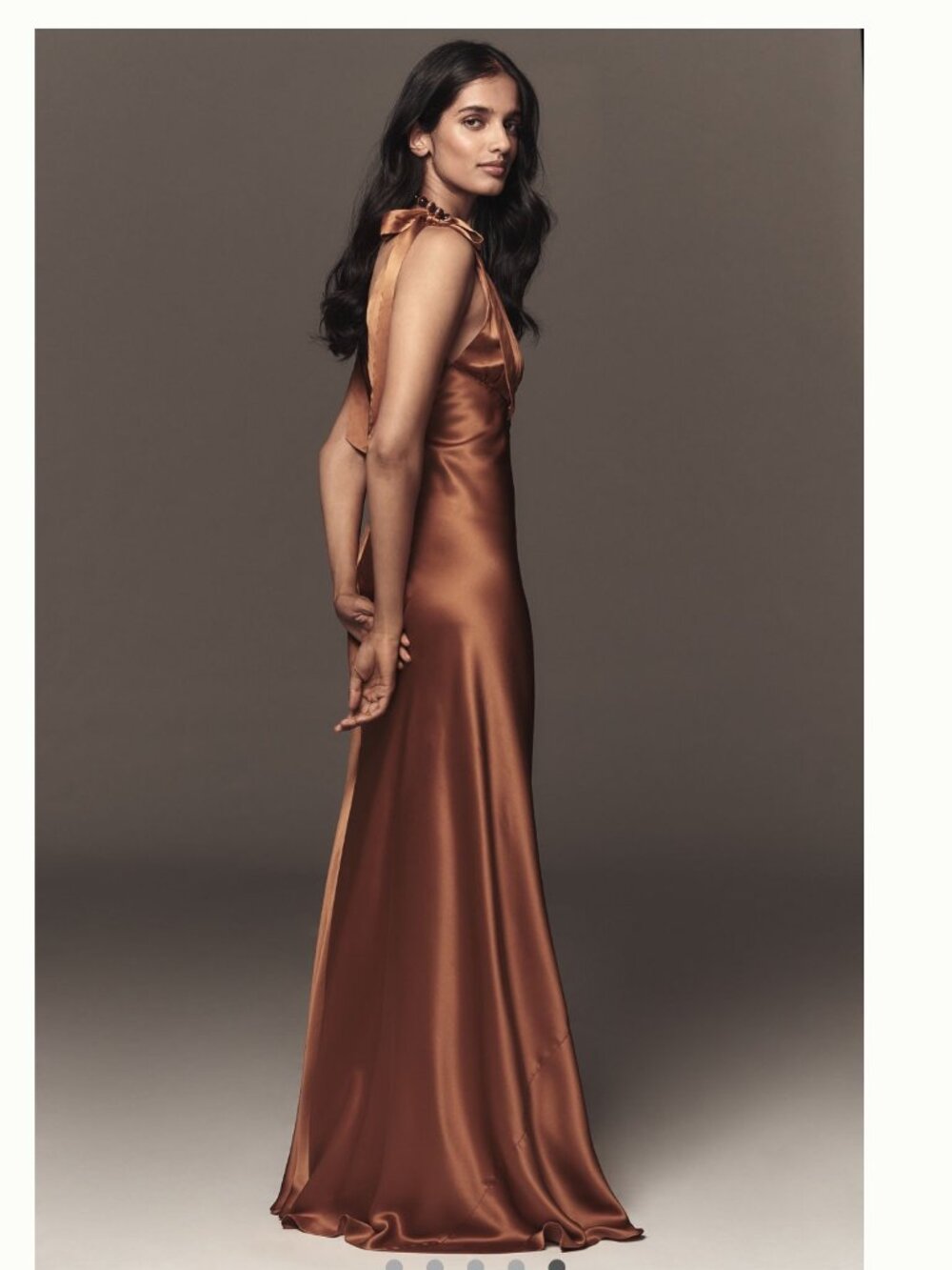 Reformation Pernille Silk Dress NWT - Picture 3 of 5